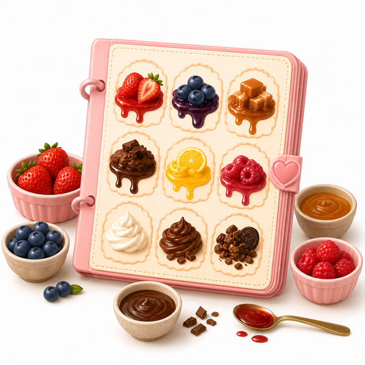Cheesecake Toppings & Sauce Book