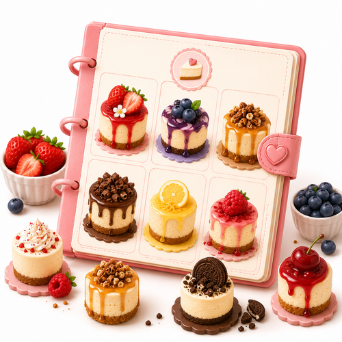 Mini Cheesecake Recipe Pack