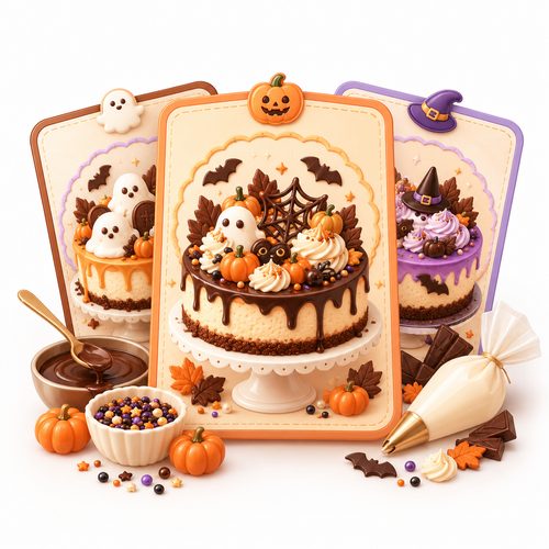 Halloween Cheesecake Decorating & Finishing Handbook