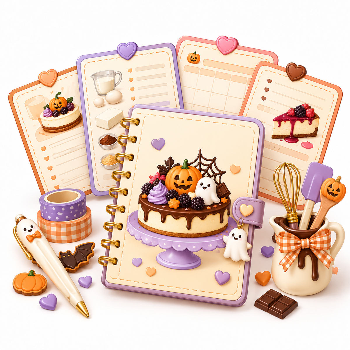 Cheesecake Maker’s Planner & Baking Journal
