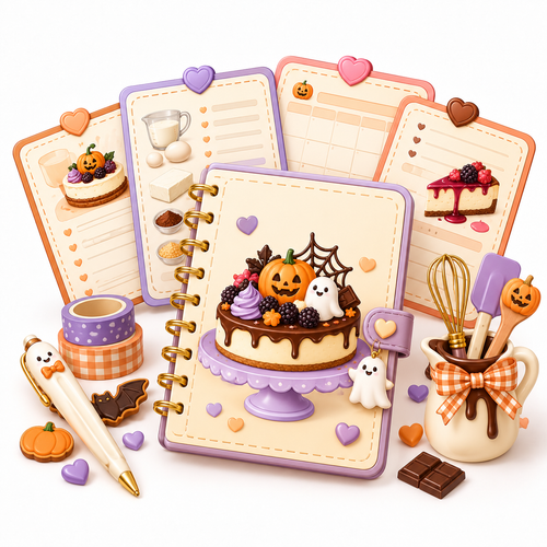 Cheesecake Maker’s Planner & Baking Journal