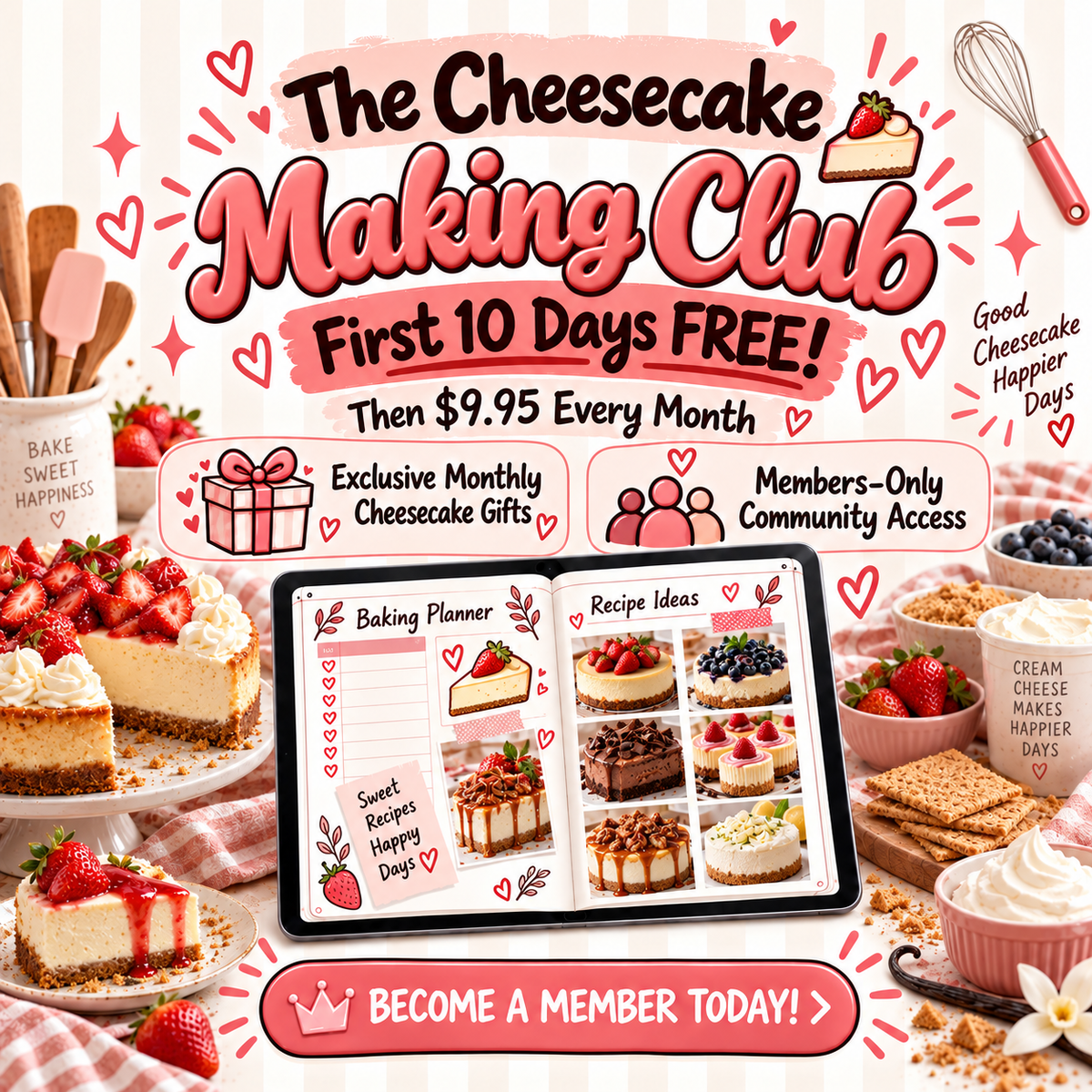 The Cheesecake Making Club